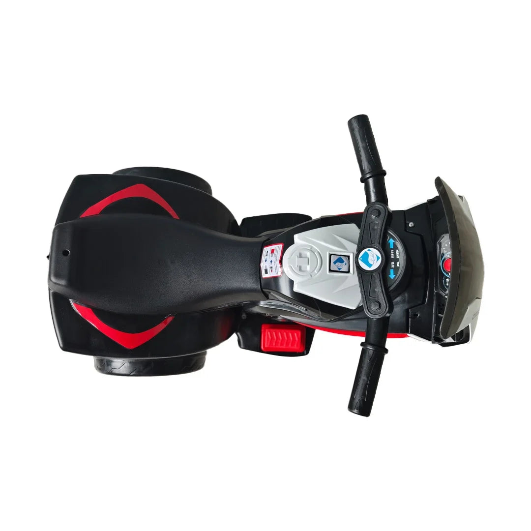 Motocicletă Electrică pentru Copii KI-0003, 6V, 3 Roți, Baterie Reîncărcabilă, 2-6 Ani