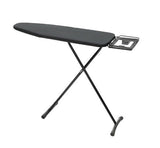 Masa De Calcat, Inaltime Reglabila, Suport Pentru Fier De Calcat, Capac Detasabil, 122X30cm, Gri