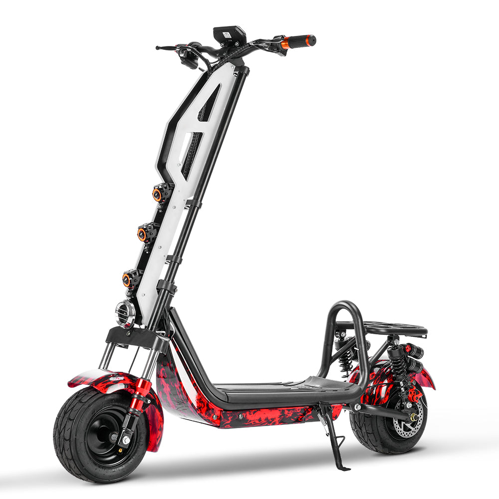 Trotinetă Electrică Off-Road, AT PERFORMANCE®, 1000W pliabilă – Viteză 35 km/h, Autonomie 45 km, Baterie 48V, 12Ah