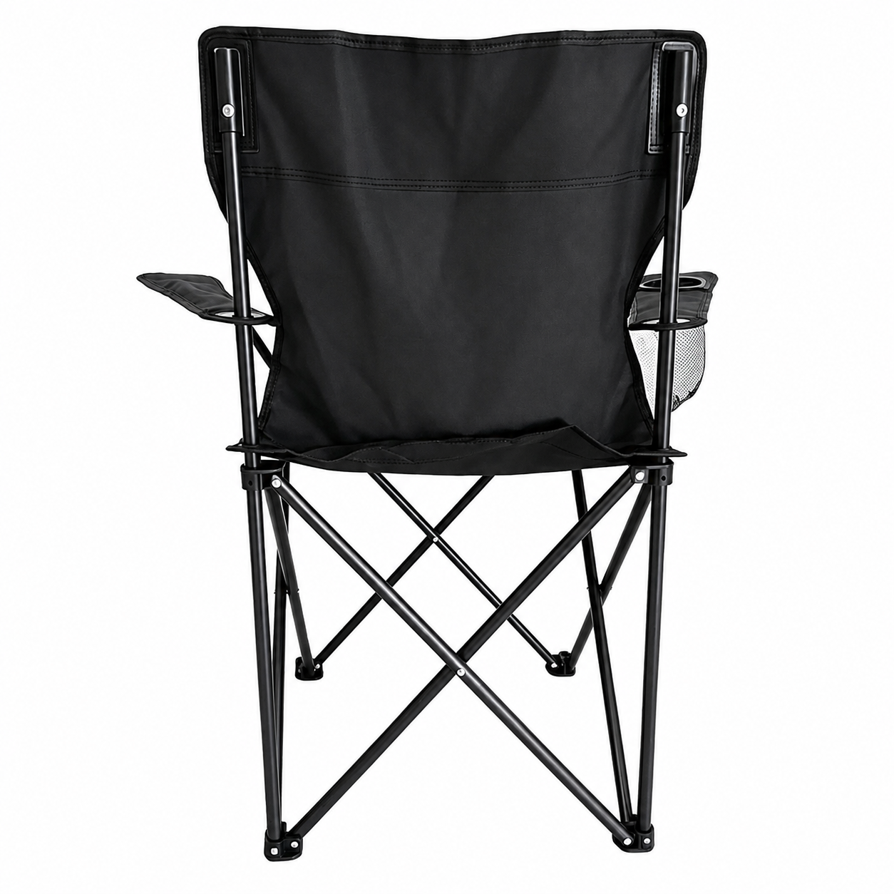 Scaun Pliabil Camping AT Performance®, 120 kg, Cadru Oțel 16 mm, Poliester Rezistent, Suport Pahar, Geantă Transport