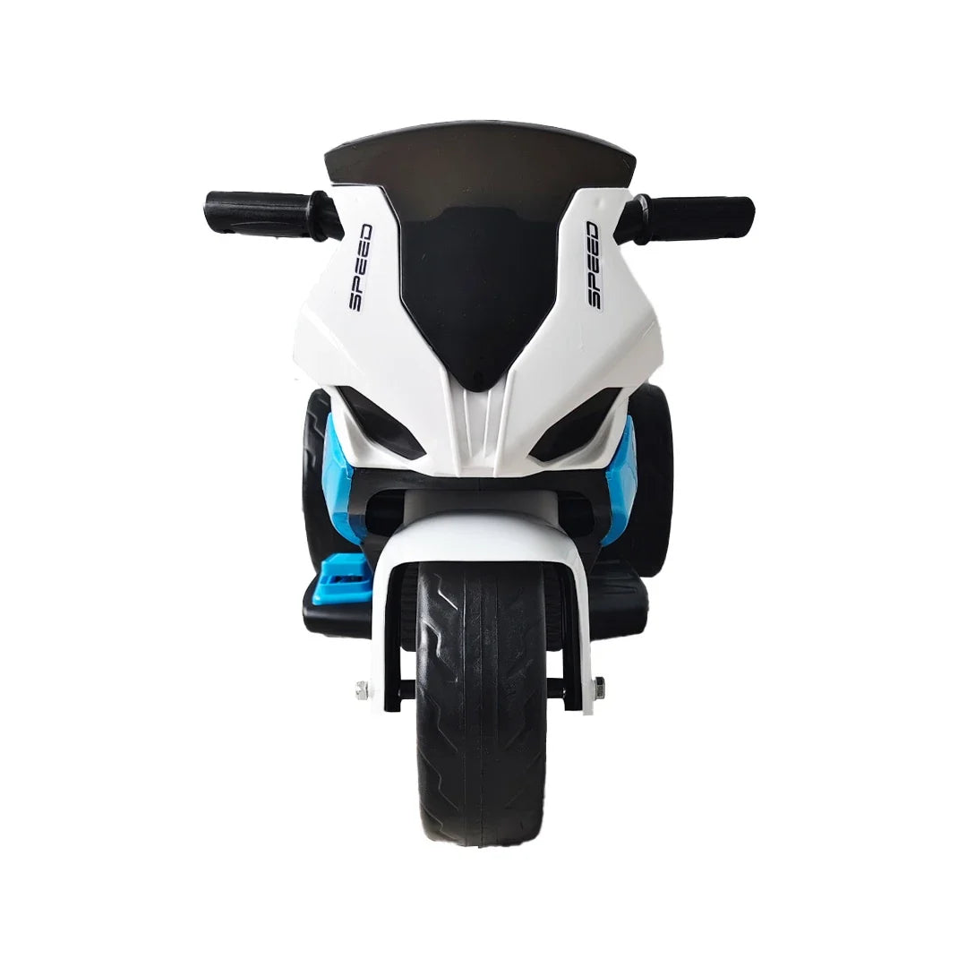 Motocicletă Electrică pentru Copii KI-0003, 6V, 3 Roți, Baterie Reîncărcabilă, 2-6 Ani