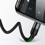 Cablu de incarcare împletit 3 în 1 USAMS, Lightning - USB-C - Micro USB, 5V, 1.2m