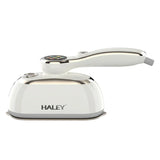 Steamer HALEY HY-2004, 2000W, Rezervor 150 ml, Talpă Inox, Încălzire Rapidă, Abur Continuu, Portabil, Ideal pentru voiaj, Alb
