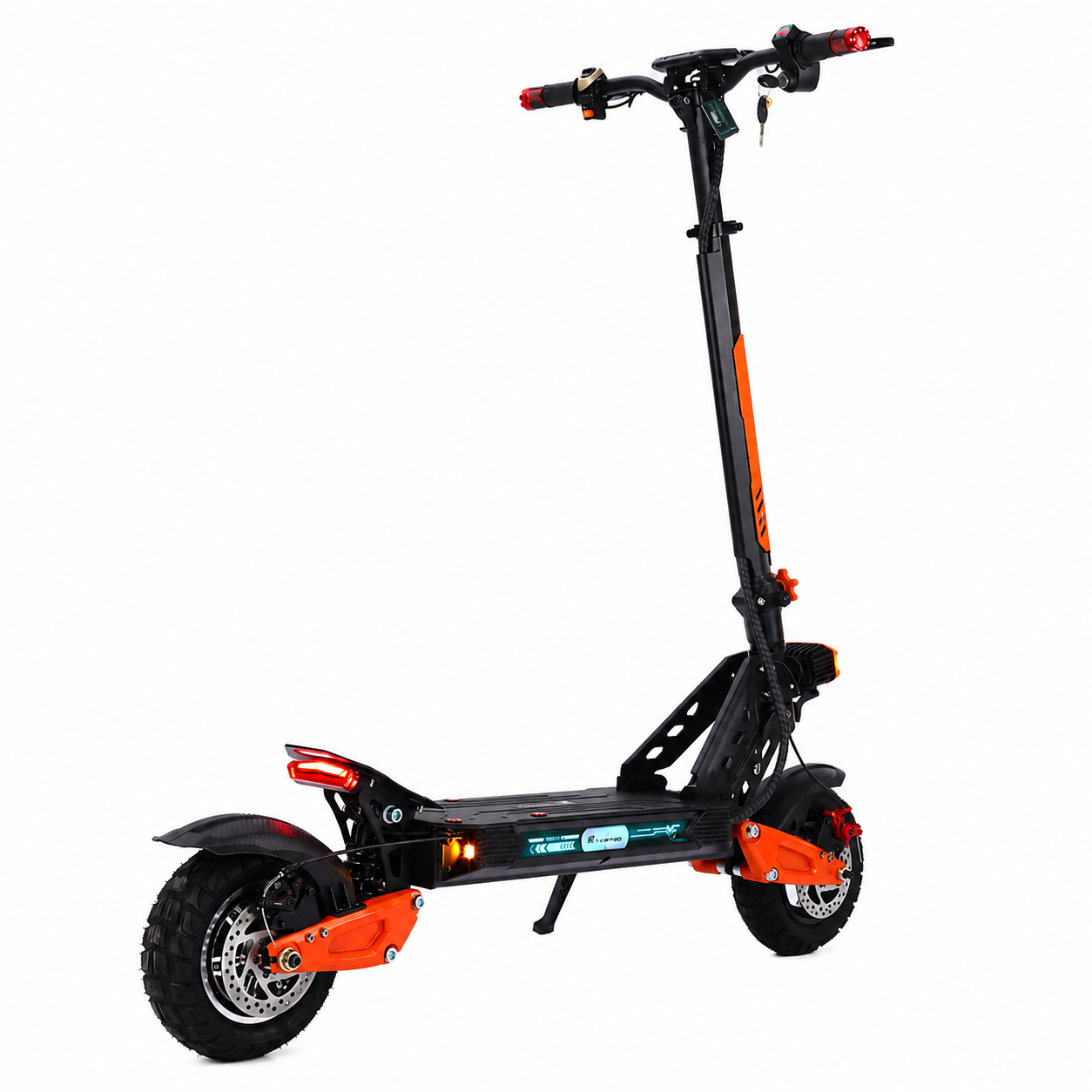 Trotinetă Electrică AT PERFORMANCE® AT-219, Motor 1000W, Baterie 48V 12.5Ah, Autonomie până la 45 km, Viteză până la 50 km/h, Roți Pneumatice 10", Cadru Aluminiu, Pliabilă