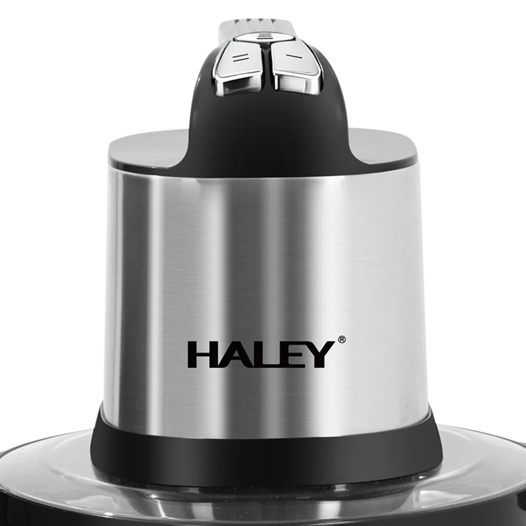 Tocător Electric HALEY HY-1248, 1500W, Bol Inox 8L, 4 Lame din Oțel Inoxidabil, 3 Trepte de Viteză, pentru Carne și Legume