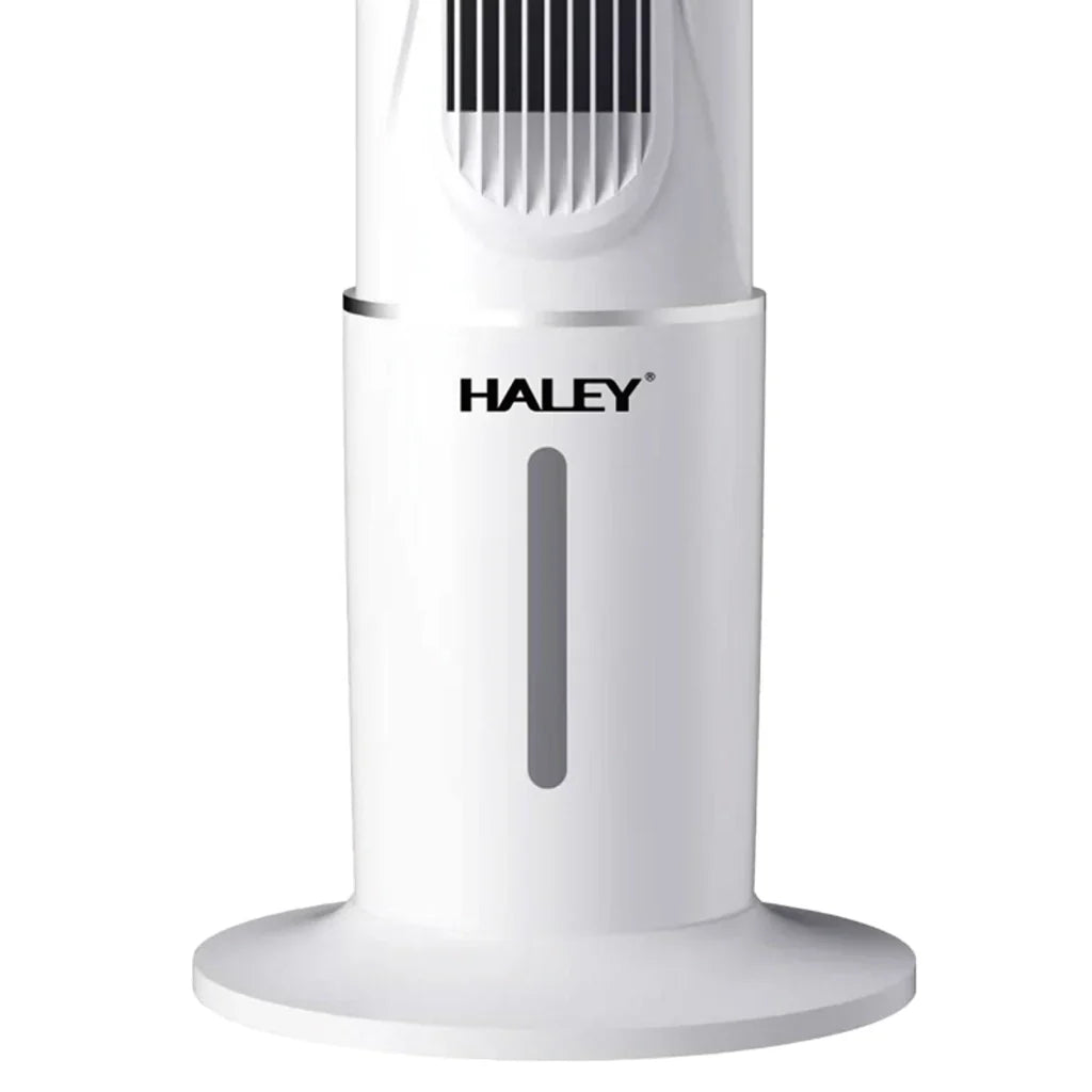 Răcitor de Aer Tip Turn HALEY HY-6117, 2000W, Rezervor 4,5L, 3 Trepte de Viteză, Oscilație Automată, Telecomandă, Timer, Display LED, Alb