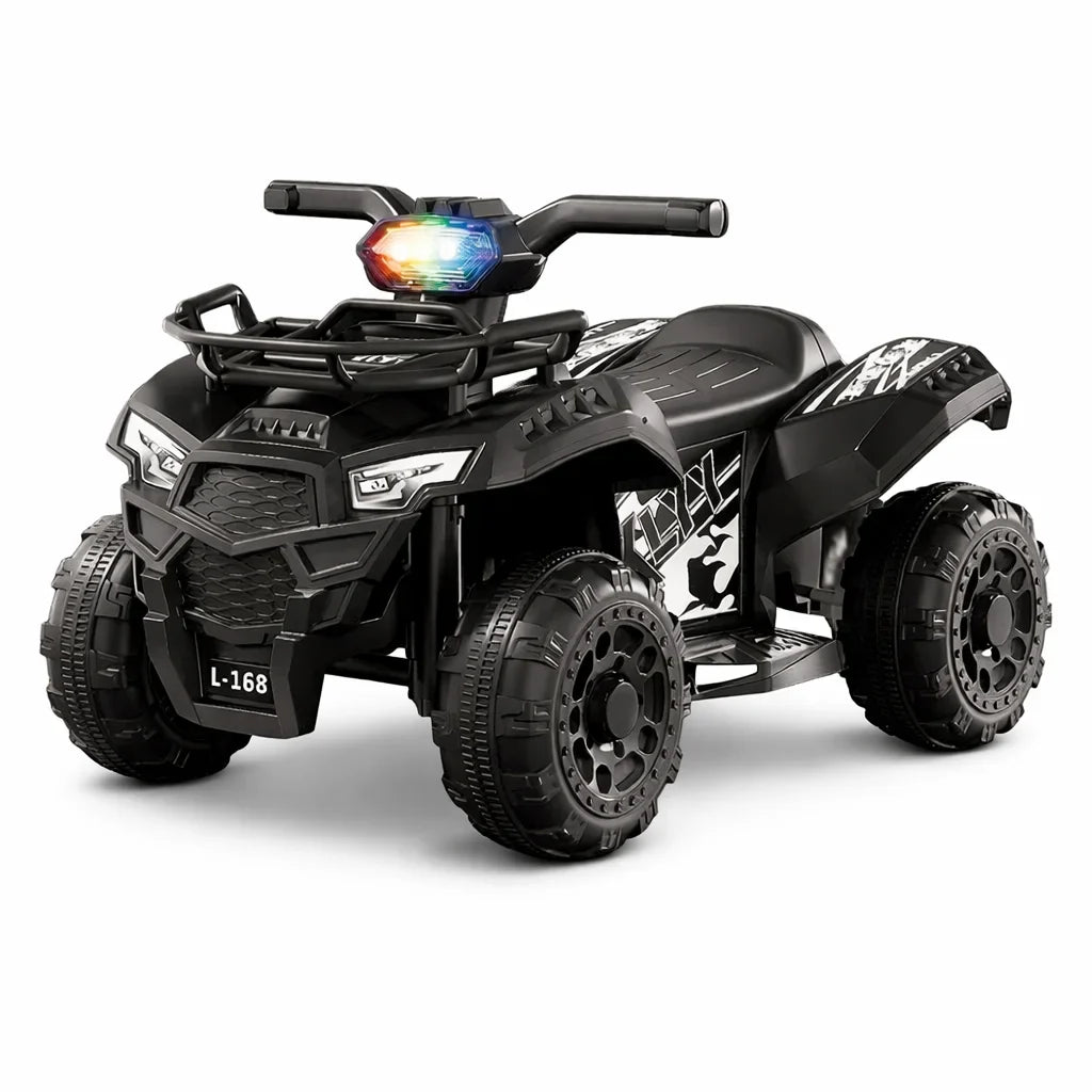 ATV Electric Copii KIDOO® L-168, 6V, 3–5 km/h, 3–8 ani – Distracție Off-Road, Sigur și Ușor de Utilizat