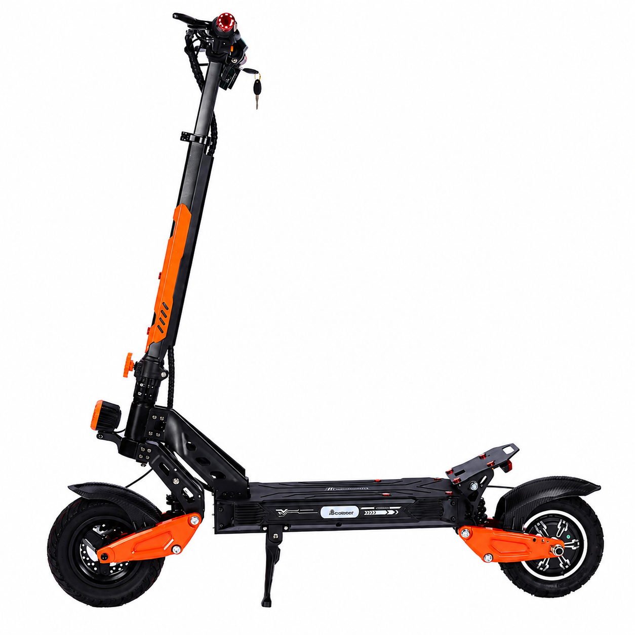 Trotinetă Electrică AT PERFORMANCE® AT-219, Motor 1000W, Baterie 48V 12.5Ah, Autonomie până la 45 km, Viteză până la 50 km/h, Roți Pneumatice 10", Cadru Aluminiu, Pliabilă