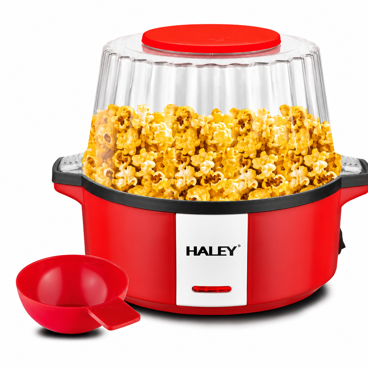 Aparat pentru Popcorn HALEY® HY-6202, 700W, 60g, Tehnologie cu Aer Cald, Fără Ulei, Popcorn în 3 Minute