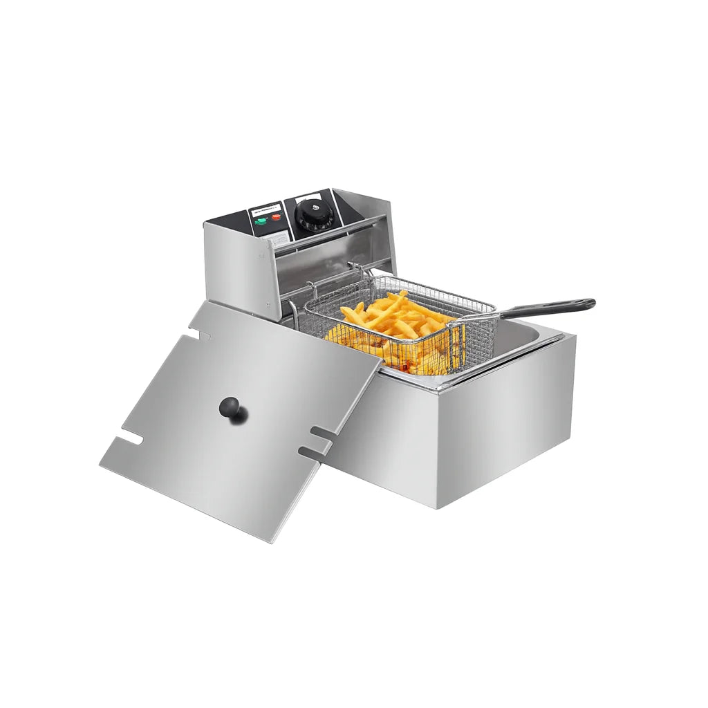 Friteuza Electrică Profesională din Inox AT-Performance – Putere 2500W, 6L