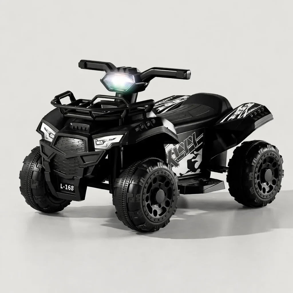 ATV Electric Copii KIDOO® L-168, 6V, 3–5 km/h, 3–8 ani – Distracție Off-Road, Sigur și Ușor de Utilizat