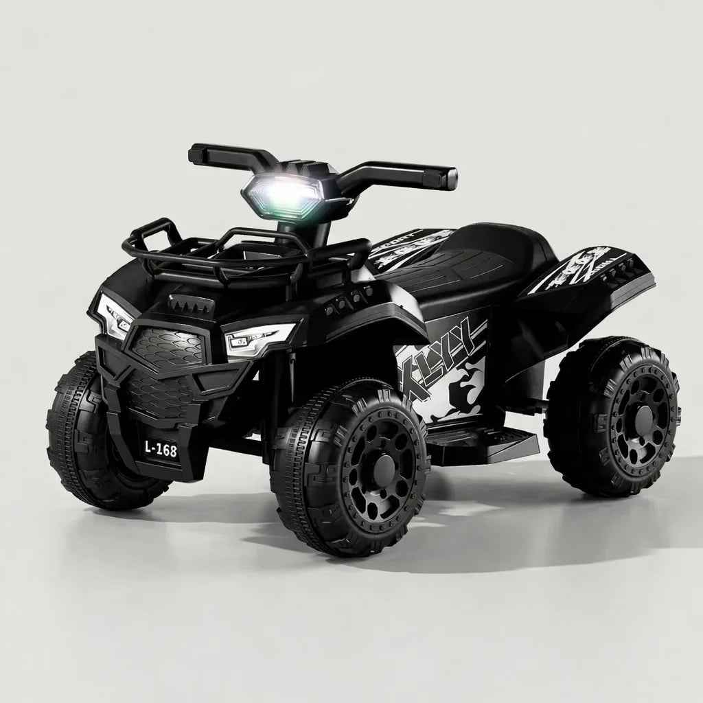 ATV Electric Copii KIDOO® L-168, 6V, 3–5 km/h, 3–8 ani – Distracție Off-Road, Sigur și Ușor de Utilizat