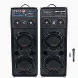Boxe Profesionale AT Performance AT-288, 1500W, Bluetooth, USB, FM, Microfon Wireless