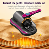 Aspirator Antiacarieni HALEY® HY-1936, 500W, 8000Pa, Baterie 1500mAh, USB Type-C, Funcție Antibacteriană