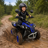 ATV Electric pentru Copii AT PERFORMANCE® 800W, 36V 12Ah, Viteză 30 km/h, Autonomie 15 km, Suspensie Față-Spate, Frână pe Disc, Roți 6 Inch