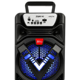 Speaker Bluetooth Portabil 6.5'' cu LED Multicolor și Funcție Hands-Free