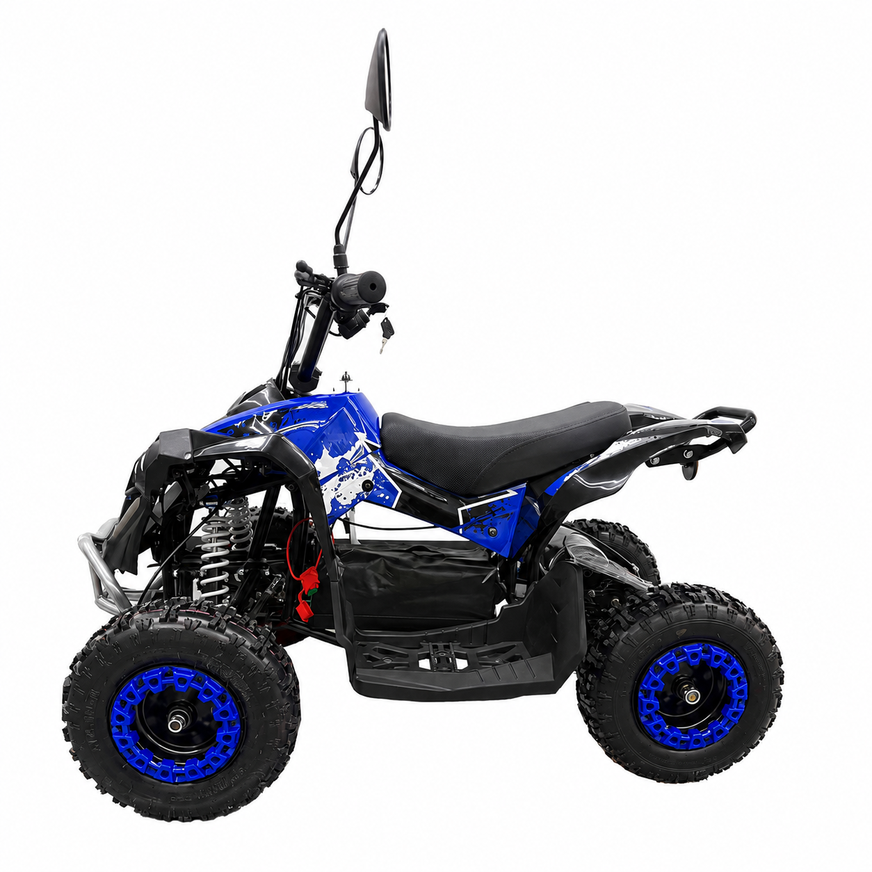 ATV Electric pentru Copii AT PERFORMANCE® 800W, 36V 12Ah, Viteză 30 km/h, Autonomie 15 km, Suspensie Față-Spate, Frână pe Disc, Roți 6 Inch