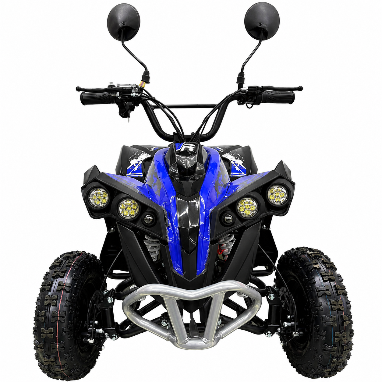ATV Electric pentru Copii AT PERFORMANCE® 800W, 36V 12Ah, Viteză 30 km/h, Autonomie 15 km, Suspensie Față-Spate, Frână pe Disc, Roți 6 Inch