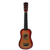 Chitara pentru copii, AT PERFORMANCE®, clasica, lemn, Junior Orange, 53X18 cm.