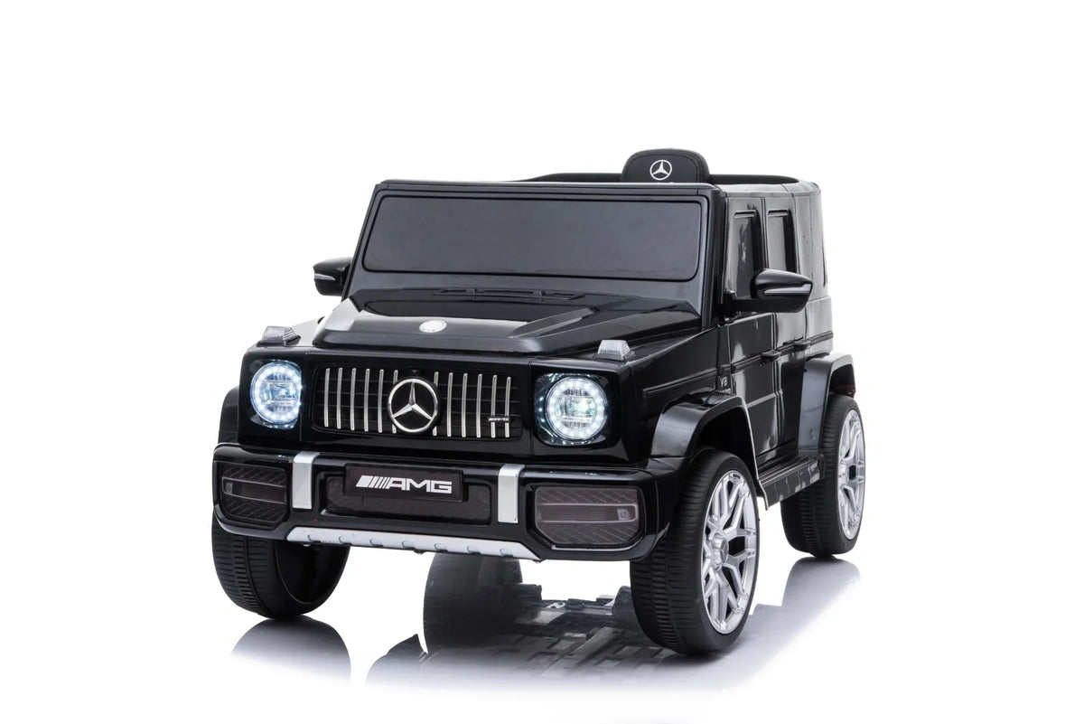 Mercedes-Benz AMG G63 – Mașinuță electrică oficial licențiată pentru copii (12V, 2 motoare de 30W)