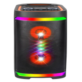 Boxă Karaoke Portabilă KOLAV-M2854 400W PMPO, 2x8", Bluetooth, Microfon Wireless Inclus, RGB LED, TWS, USB-C, TF Card, Telecomandă și Xtra Bass