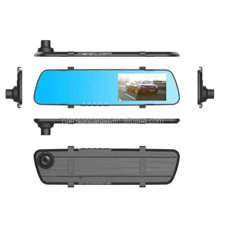 Pachet Siguranță Auto 2 în 1: Blocator Automat Loc de Parcare + Oglindă DVR Duală Full HD AT Performance | Control Complet și Protecție Fără Compromis