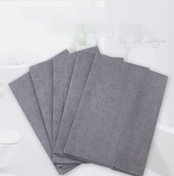 Set 3x lavete bucatarie, microfibra, AT PERFORMANCE®, carpa reutilizabila pentru curatarea sticlei 30x30