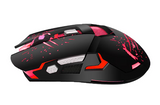 Mouse Gaming Weibo, S10 cu senzor optic rezolutie 1600/2400/3200 DPI, Rosu