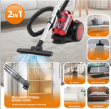 Aspirator fără sac HALEY HY-925 20kpa 2.2L, 2800W, Aspirator de praf Aspirator puternic cu fir, de calitate, cu ciclon