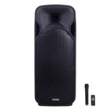 Boxă portabilă profesională AT Performance A15-15, 800W, Karaoke, Bluetooth, Microfon wireless, Baterie reîncărcabilă