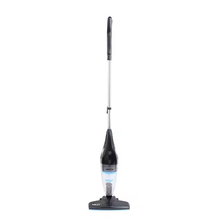 Aspirator cu Băț Profesional HALEY, Ușor și Fără Sac, Aspirator Portabil, eficiente, Negru