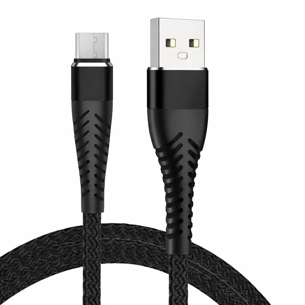 Cablu Încărcare Rapidă KLGO S-23 Fish Bone Micro USB 2.4A – 1m