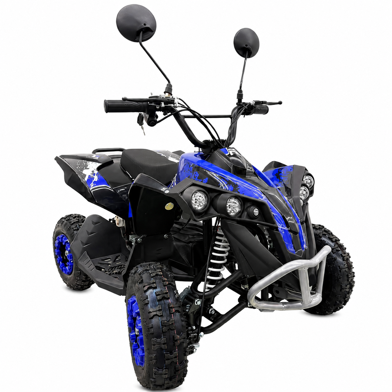 ATV Electric pentru Copii AT PERFORMANCE® 800W, 36V 12Ah, Viteză 30 km/h, Autonomie 15 km, Suspensie Față-Spate, Frână pe Disc, Roți 6 Inch