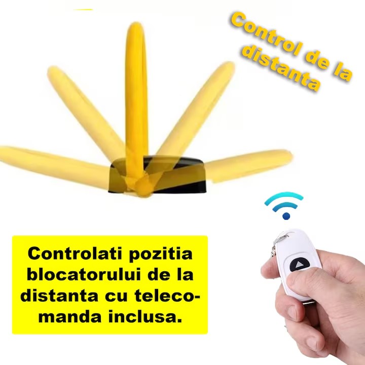 Pachet Siguranță Auto 2 în 1: Blocator Automat Loc de Parcare + Oglindă DVR Duală Full HD AT Performance | Control Complet și Protecție Fără Compromis