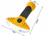 Lanterna magnetica Nouveau, cu unghi larg 180 grade, 15 LED-uri, maner ergonomic si confortabil, 15.5x10x4 cm