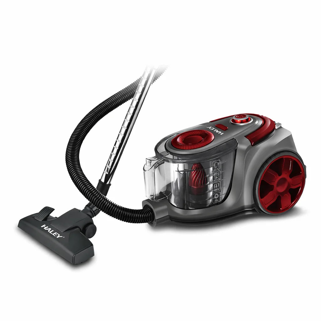 Aspirator fără Sac HALEY HY-9907, 3000W, Filtru HEPA, Recipient 4.5L, Putere Reglabilă