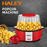 Aparat pentru Popcorn HALEY® HY-6202, 700W, 60g, Tehnologie cu Aer Cald, Fără Ulei, Popcorn în 3 Minute