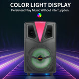 Boxă Portabilă Karaoke Sing-e ZQS8157, 8”, 20W, Bluetooth, LED RGB, Microfon, 3000 mAh – Super Bass