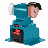 Polizor Electric Mini AT PERFORMANCE® cu 2 Acumulatori 48V 5Ah, Dublă Piatră de Șlefuit pentru Ascuțire și Finisare
