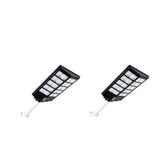 Set 2x Lămpi Solare LED 800W cu Panou Fotovoltaic și Telecomandă – AT PERFORMANCE® | Iluminat Exterior Autonom IP65