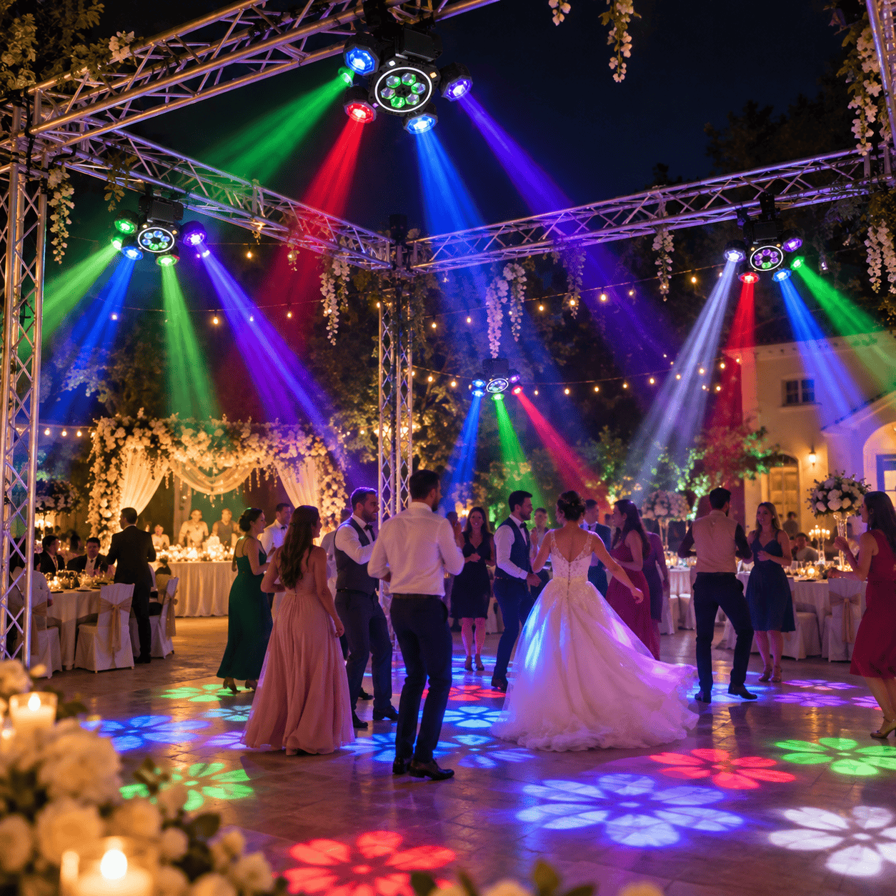 Moving Head Profesional 100W 4-în-1 – Beam RGB, LED Multicolor, Laser Roșu & Verde, Stroboscop, DMX512 21/34 Canale, Rotire 540°/180°, Control Muzical și Telecomandă