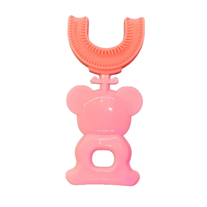 Periuta de Dinti Circulara U-shape, pentru Copii 3-12 ani, Koala, Roz