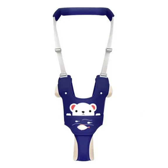 Ham Bebe cu Suport Tip Chilot Detasabil, KIDOO, Premergator, Asistare Mers, Varsta 6-24 luni, Ursulet, Bumbac, Plasa, Ergonomic si sigur