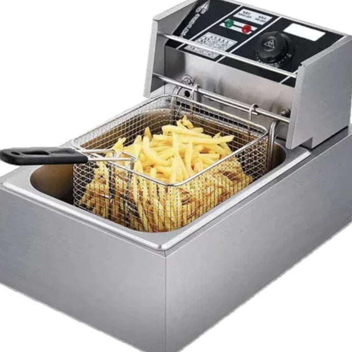 Friteuza Electrică Profesională din Inox AT-Performance – Putere 2500W, 6L