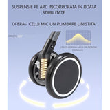 Carucior Pentru Bebelusi At Performance – Usor, Pliabil, Sezut Reglabil, Spatios, Sport 6-36 Luni, Crem