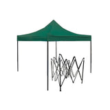 Cort tip Pavilion AT PERFORMANCE 3x3m Verde, Prelata Impermeabila, Pliabil, Structura Metalica Solida, Pentru Curte, Gradina, Evenimente