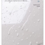 Set 50x Tapet Marmura, AT PERFORMANCE®, suprafata acoperire 9 mp, autoadeziv, waterproof, usor de montat, design modern, 30x60 cm, maro inchis