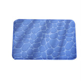 Covor baie, AT PERFORMANCE®, 100% poliester, 38X60 cm, albastru