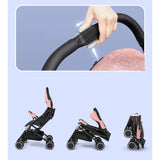 Carucior Pentru Bebelusi At Performance – Usor, Pliabil, Sezut Reglabil, Spatios, Sport 6-36 Luni, Crem