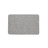 Covor baie, AT PERFORMANCE®, 100% poliester, 38X60 cm, Gri deschis
